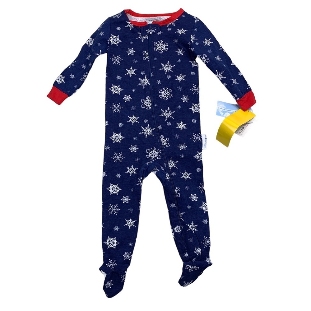 Max & Olivia Baby Boys Easy Opening Front Zipper Pajama Size 18M